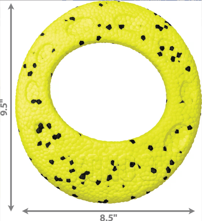 $2 OFF! KONG Reflex Flyer Dog Toy Yellow / Floats! CHEAPER THAN CHEWY - Glad Dogs Nation | ALL Profits Donated