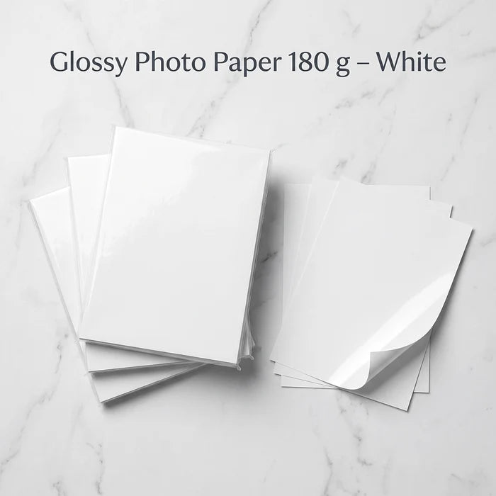180 gsm Bright White Photo Paper