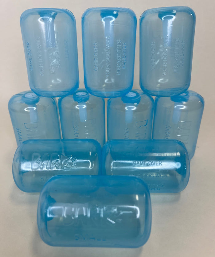 2 - 3/4" Small BARK Box Blaster Barrel Squeakers - Glad Dogs Nation | ALL Profits Donated