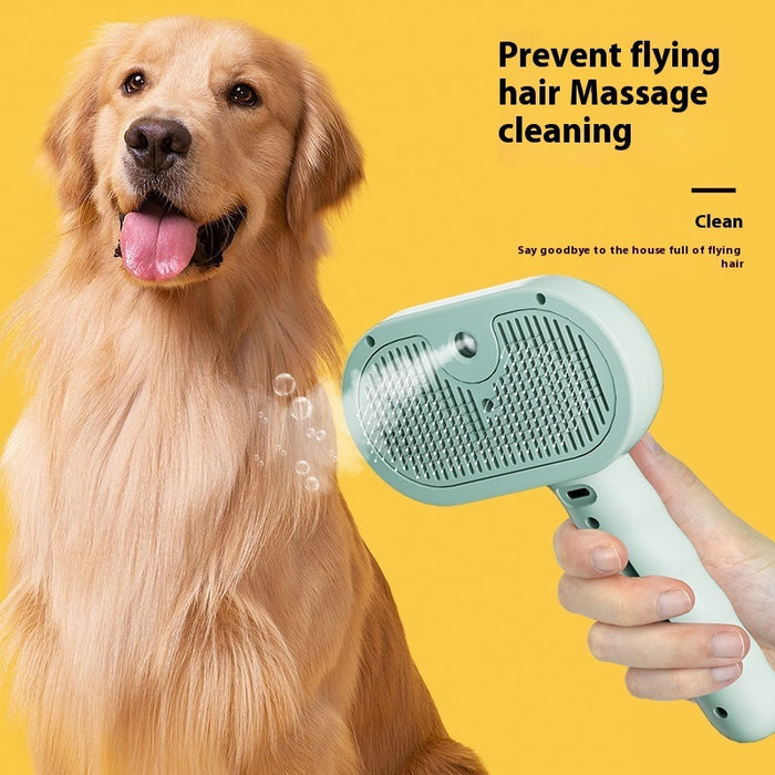 2-in-1 Self-Cleaning Mist Comb