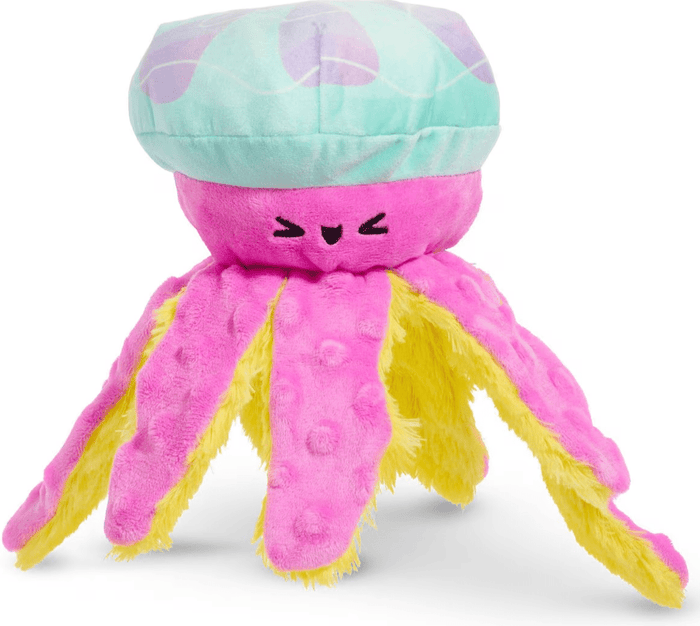 $2 OFF! BARK Jelly Squish Squeaky & Soft Crinkle Plush Dog Toy - Glad Dogs Nation | ALL Profits Donated
