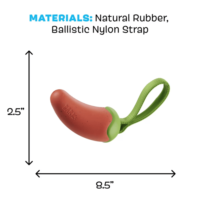 BARK Super Chewer Habanero Pupper Dog Chew Toy - Glad Dogs Nation | ALL Profits Donated