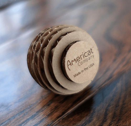 Americat Eco - Friendly Cat Ball Toys 3 Pack - Glad Dogs Nation | ALL Profits Donated