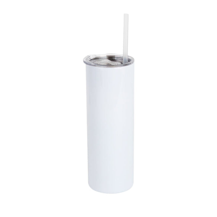 20 oz. tumbler Double Wall Bottle With Lid and Metal straw