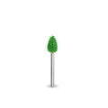 3/32" Shank Flame 1/4" (Coarse Grit)