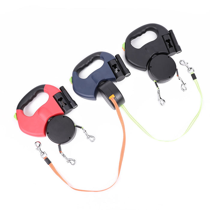 360° Swivel Double Pet Leash
