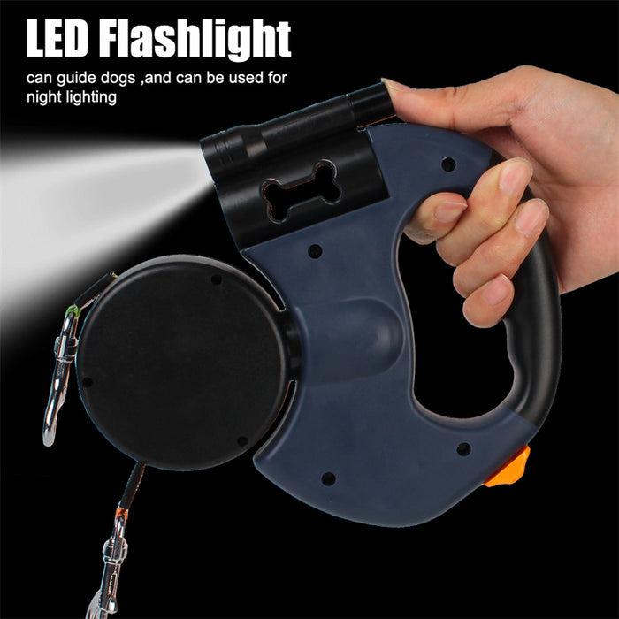 360° Swivel Double Pet Leash
