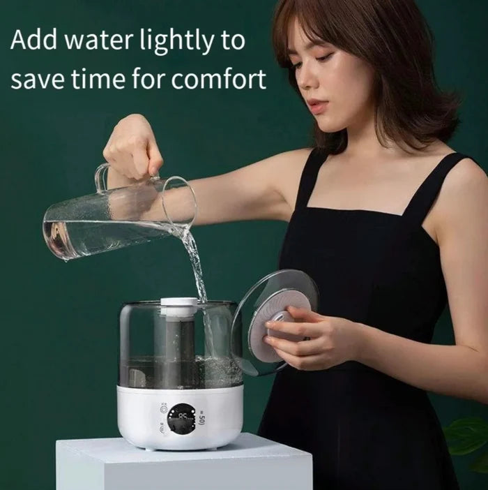 3L Ultrasonic Air Humidifier – Silent Large Capacity Aroma Diffuser