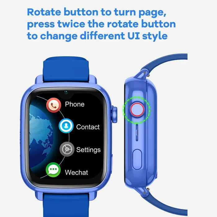 4G Kids Smartwatch with GPS Tracking & Video Calling