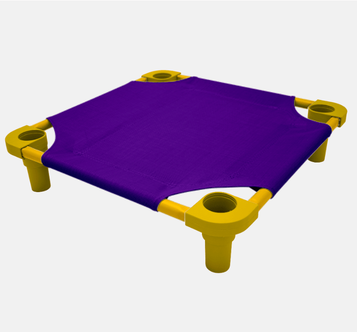 4Legs4Pets Elevated Pet Bed: BALTIMORE Football Team Spirit - Glad Dogs Nation | ALL Profits Donated