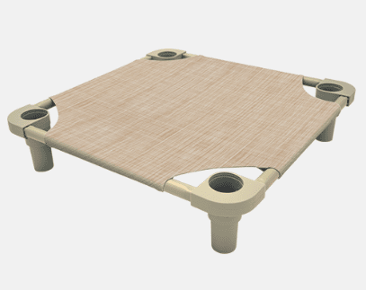 4Legs4Pets Elevated Dog Bed: 30"x30" - Glad Dogs Nation | ALL Profits Donated