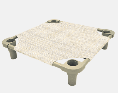 4Legs4Pets Elevated Dog Bed: 40"x30" - Glad Dogs Nation | ALL Profits Donated