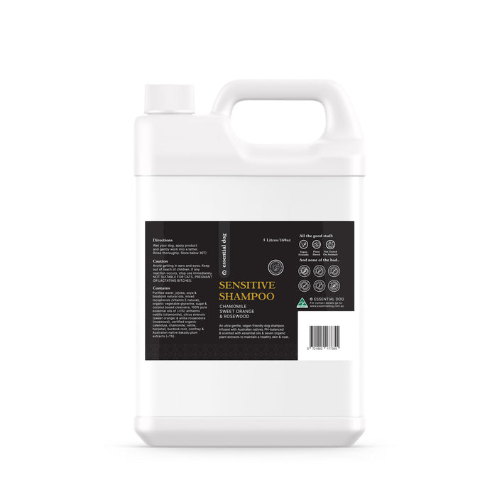 5 litre bulk sensitive dog shampoo