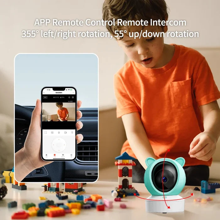 5" Tuya Baby Monitor HD WiFi with Two-Way Audio