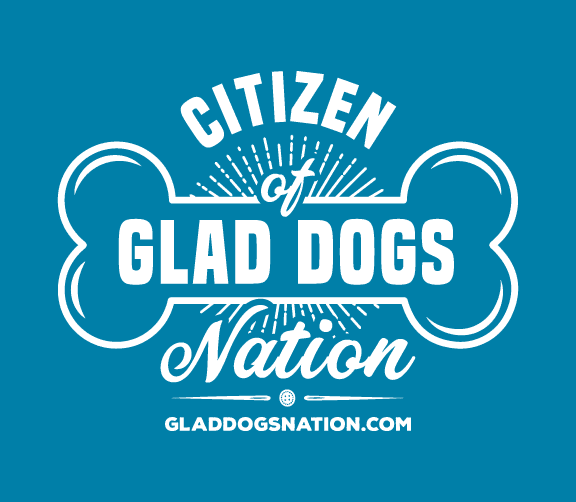 50% OFF! Citizen of Glad Dogs Nation Short Sleeve T-Shirt: Youth & Adult - Glad Dogs Nation | ALL Profits Donated