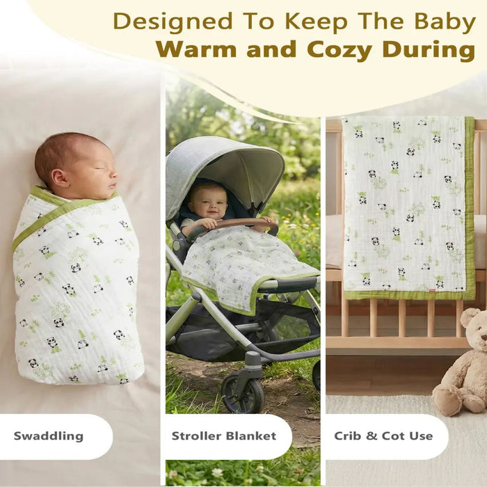 Baby Blanket Uses – Swaddling, Stroller, Crib