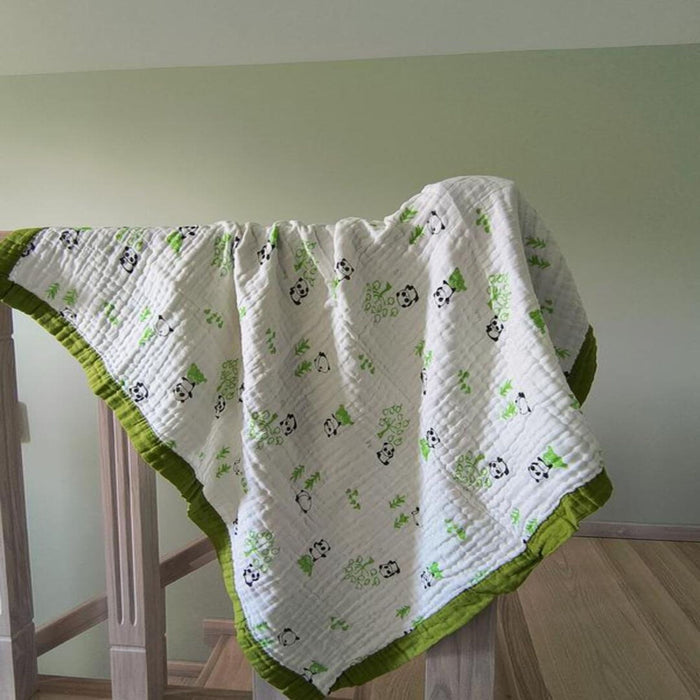 6 Layer Muslin Baby Blanket – Texture Close-up