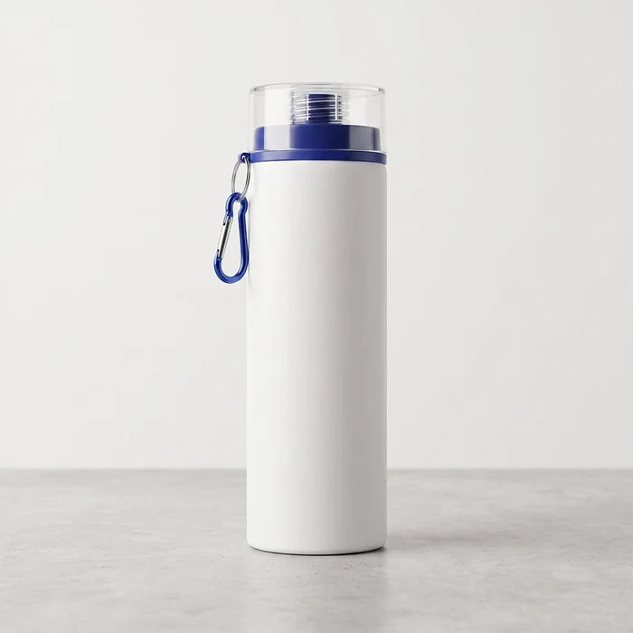 750 mL White Sublimation Water Bottle