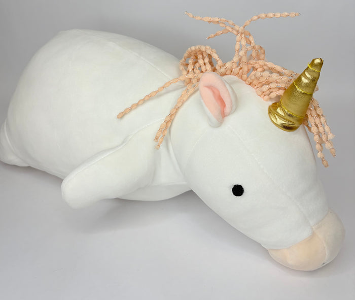 BOGO! Extra Large/XL Squishy Cuddlers Super Soft Plush Pet Toys: Squeak & NO Squeak