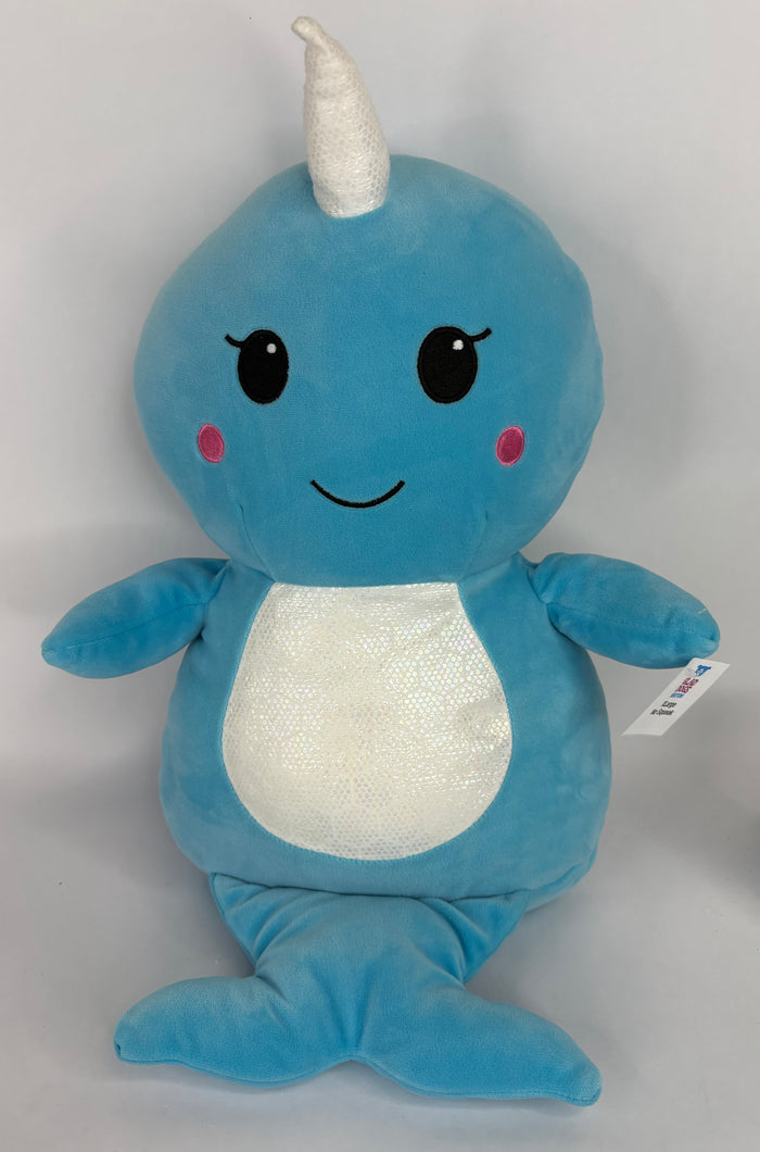 BOGO! Extra Large/XL Squishy Cuddlers Super Soft Plush Pet Toys: Squeak & NO Squeak