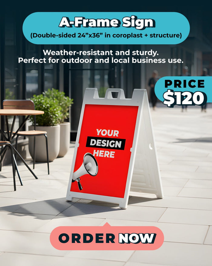 A-Frame Sign