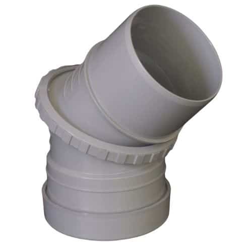 Aquaflow 110mm Adjustable bend 45°