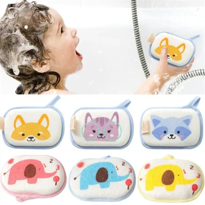 Baby Bath Sponge – Soft Gentle Clean for Sensitive Skin
