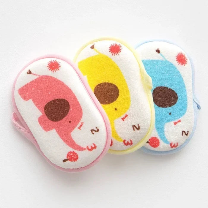 Baby Bath Sponge – Soft Gentle Clean for Sensitive Skin