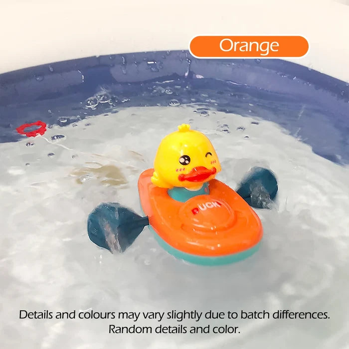 Orange boat