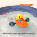 Orange boat