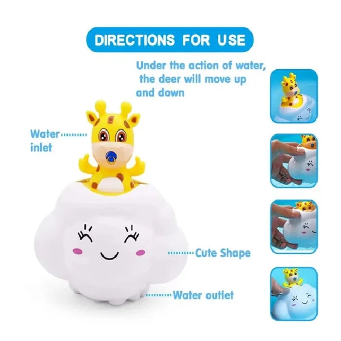 Baby Bath Toy with Water Spray for Fun & Sensory Play