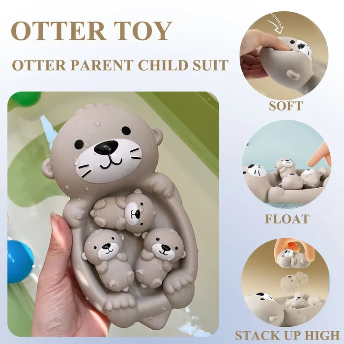 Baby Bath Toys Floating Animal Set Fun Water Play for Kids