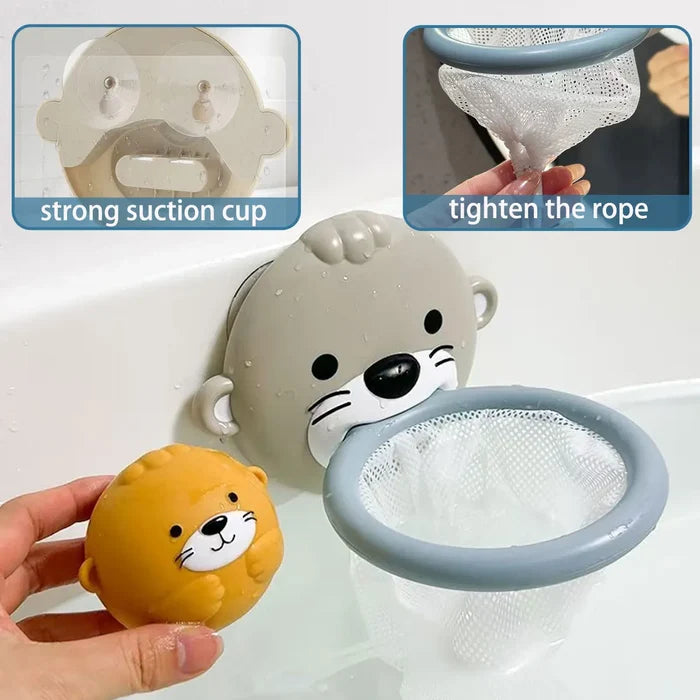 Baby Bath Toys Floating Animal Set Fun Water Play for Kids