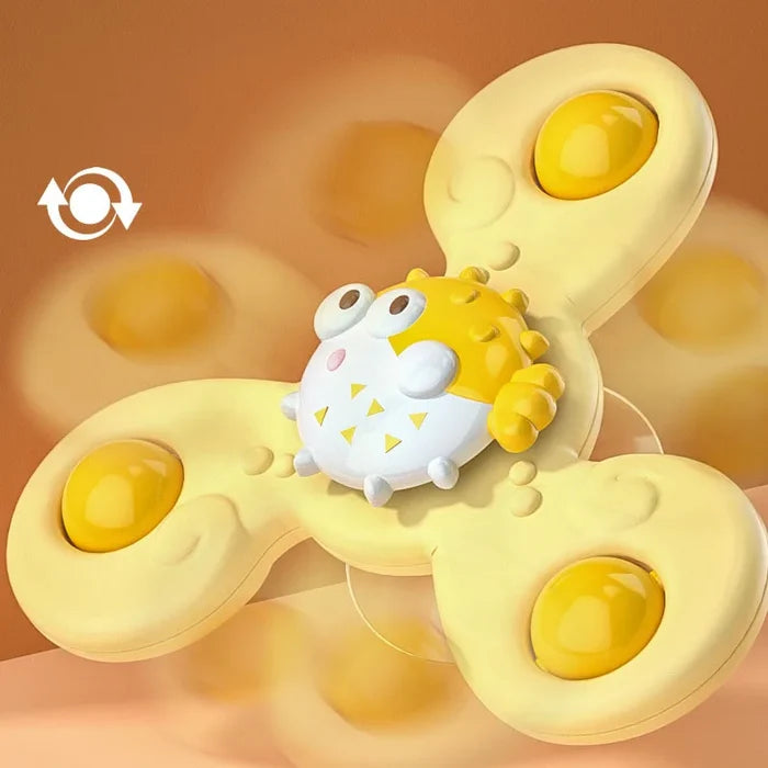 Baby Bath Toys Set – Fun Suction Cup Spinning Rattles