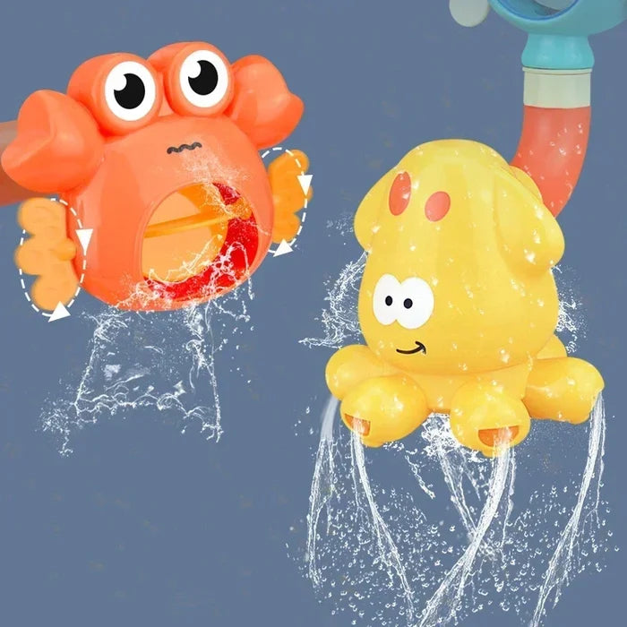 Baby Bath Toys Water Game – Fun Giraffe & Crab Sprinkler
