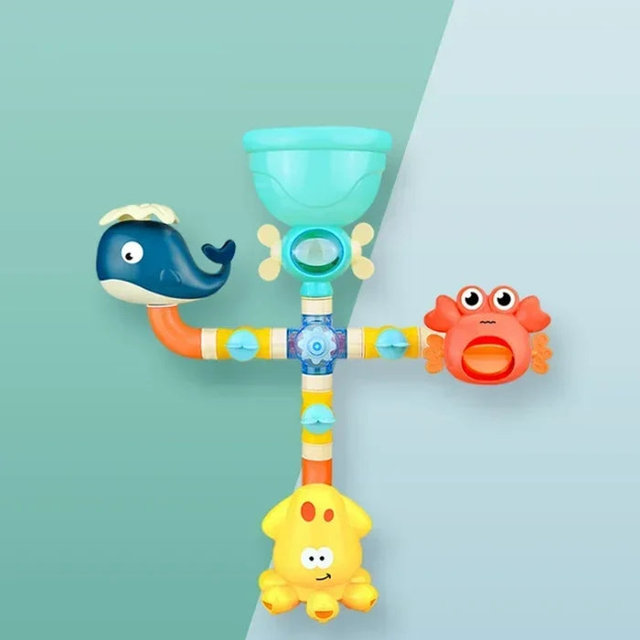 Baby Bath Toys Water Game – Fun Giraffe & Crab Sprinkler
