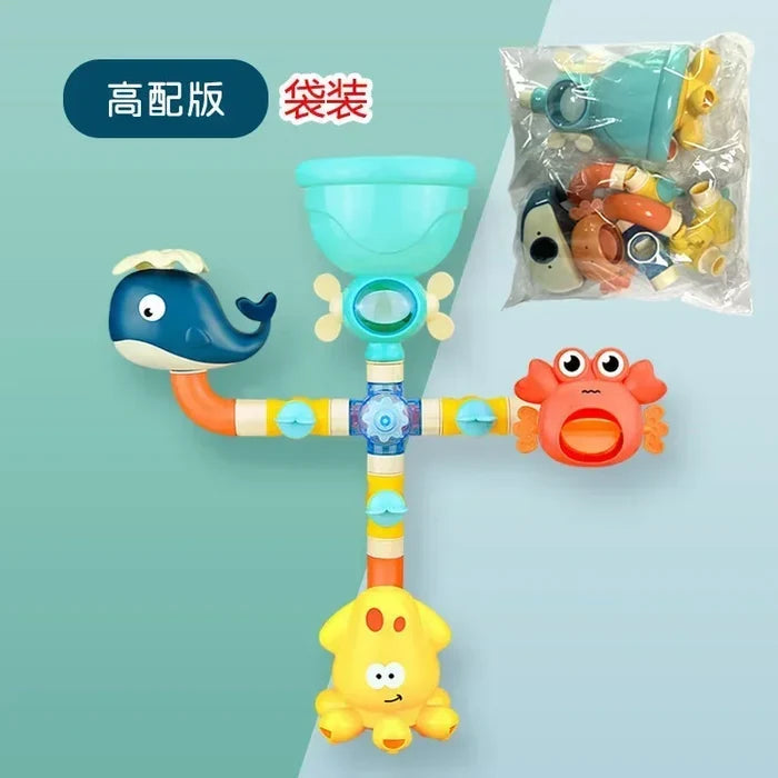 Baby Bath Toys Water Game – Fun Giraffe & Crab Sprinkler
