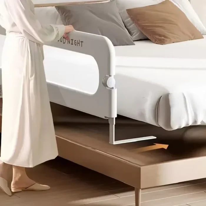 Baby Bed Guard Rail – Adjustable Anti-Fall Safety Barrier