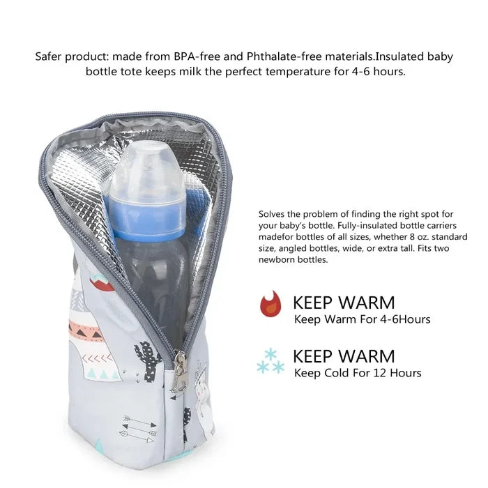 Baby Bottle Warmer Bag – Portable & Insulated