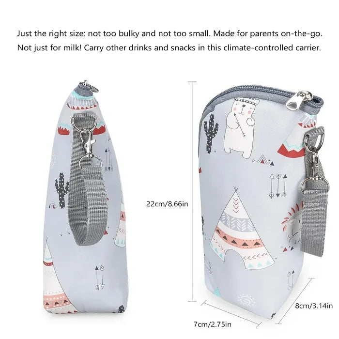 Baby Bottle Warmer Bag – Portable & Insulated