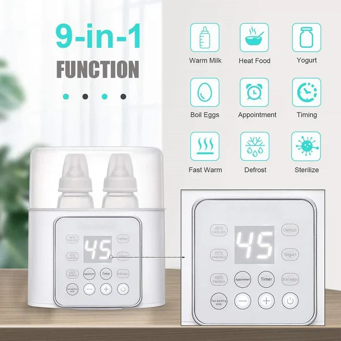 Baby Bottle Warmer Multi-Function Fast Heating & Sterilizer