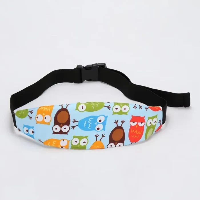 Baby Car Seat Head Support – Adjustable Sleeping Headrest Strap