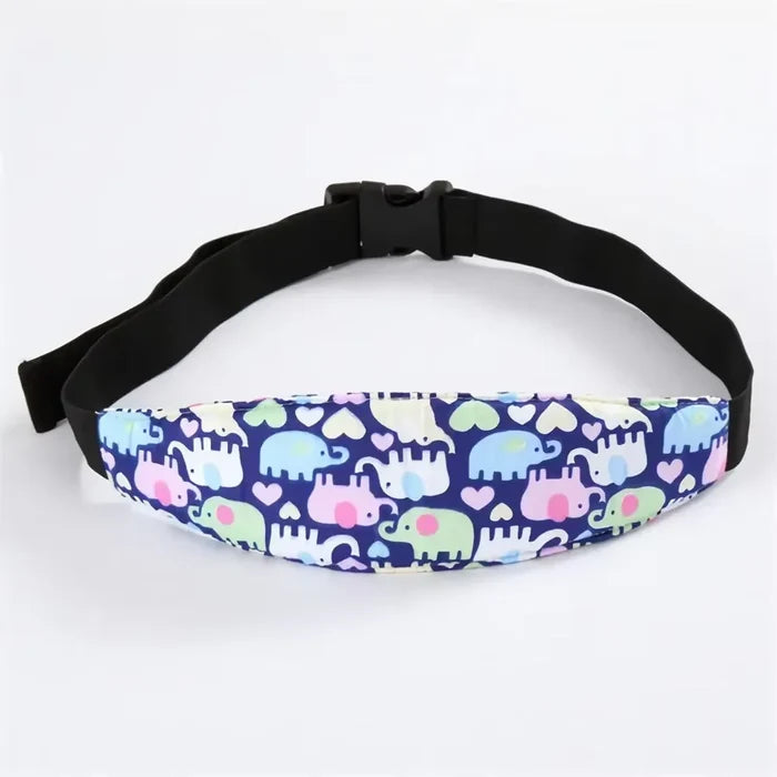Baby Car Seat Head Support – Adjustable Sleeping Headrest Strap