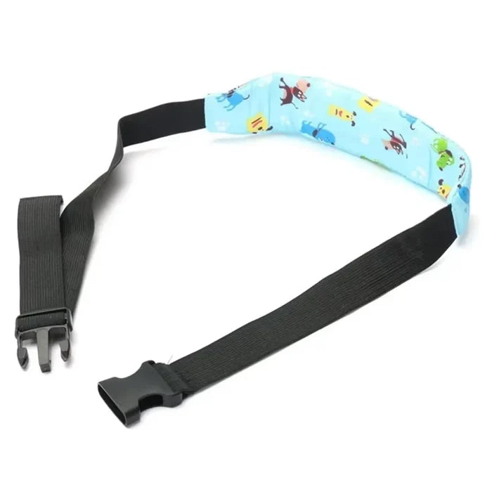 Baby Car Seat Head Support – Adjustable Sleeping Headrest Strap