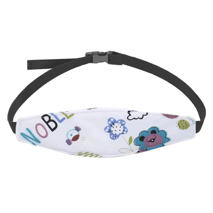 Baby Car Seat Head Support – Adjustable Sleeping Headrest Strap