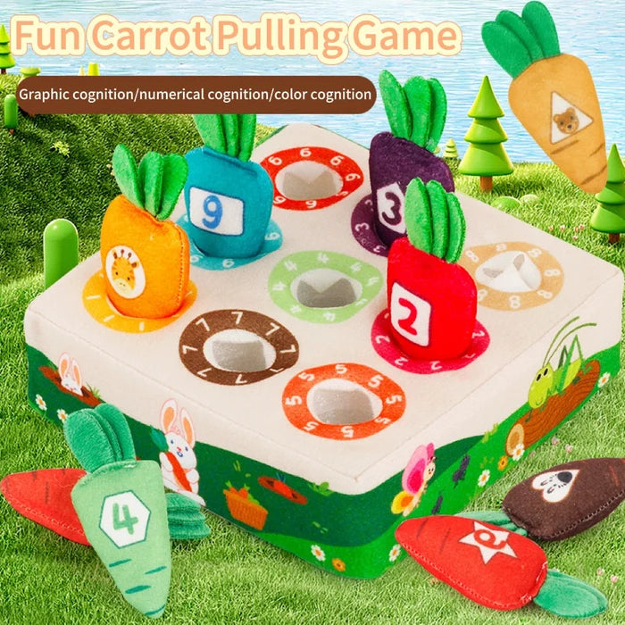 Baby Cotton Radishes Montessori Toy – Learning & Fun