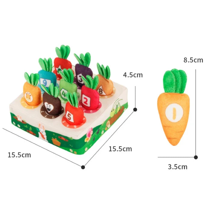 Baby Cotton Radishes Montessori Toy – Learning & Fun