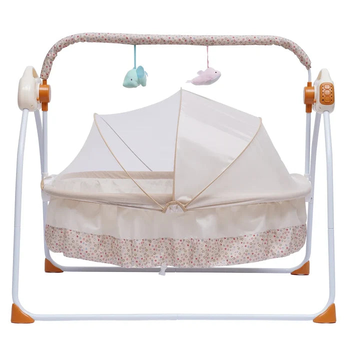 Baby Cradle Swing with Auto Rocking & Music Comfort