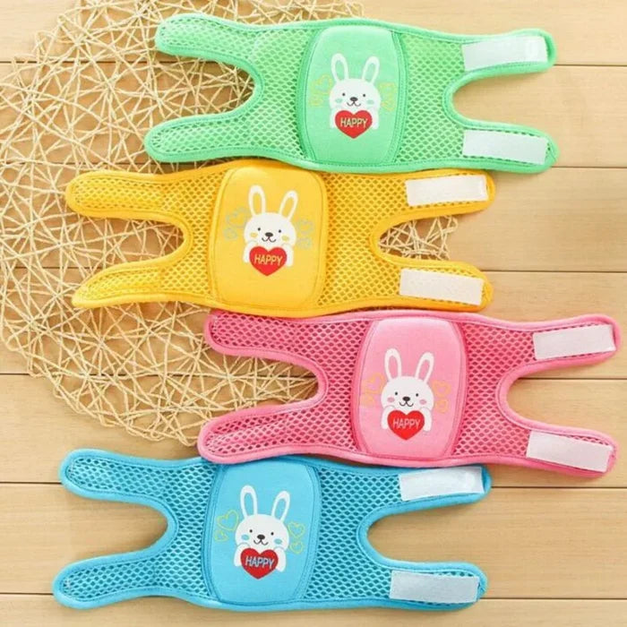 Baby Crawling Knee Pads with Animal Design & Anti-Slip Safety