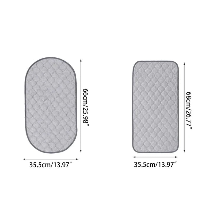 Baby Diaper Mat – Waterproof, Portable & Soft Changing Pad